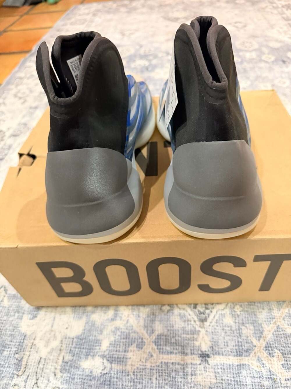 Adidas Yeezy QNTM Frozen Blue Size 10.5 - Picture 8 of 11